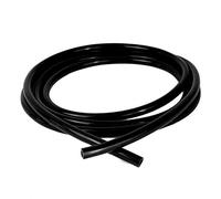 ramair Filtres vac8 mm-3 m-bk en silicone flexible d'aspirateur, Noir, 8 mm x 3 m