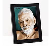 Ramana Maharshi Cadre photo pour table/mur Noir Taille S 15,2 x 20,3 cm