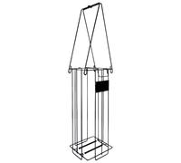 Ramassage de balle de tennis - Panier de trémie de balle de tennis portable | Équipement de sélection confortable en acier inoxydable | Portefeuille Carry | Collectionneur de grande capacité pour