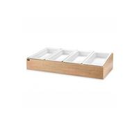 Ramasse-Couverts pour 4 Bacs GN 1/3 - Pujadas - BeigeDM laquée