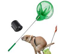 Ramasse-Crottes Canin Pince Ramasse-Crottes Rétractable Avec 30 Sacs Pour