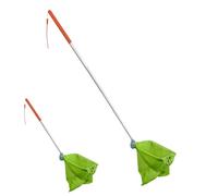 Ramasse-crottes, construction robuste, 20,5 x 4,5 x 4 cm, pelle à crottes de chien, outil de nettoyage des animaux, léger, pour cour, jardin, camping, marche, usage domestique