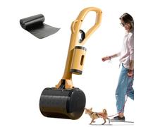 Ramasse-crottes de chien pour cour, ramasse-crottes de chien - Pelle à crottes de chien solide avec poignée,Ramasse-crottes multifonctionnel pour petit chien, poulet, sable, , arrière-cours, voyages,