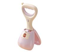 Ramasse-Crottes pour Chien, Ramassage Portable de Litière pour Chat, Pelle à Déjections avec Sac de Rangement Intégré pour Promenade Voyage Camping Parc Jardin Extérieur