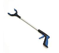 Ramasse-déchets robuste de qualité supérieure, pince portable for personnes âgées, extension des bras, aides au handicap, bleu, 81 cm