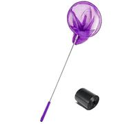 Ramasse-déjections canines Rétractable pour animaux de compagnie | Ramasse-cacas avec manche long pour chiots pour camping, patio, jardin, trottoir, maison, parc, voyage, randonnée