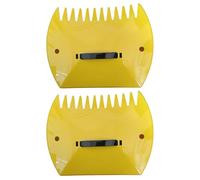 Ramasse-feuilles de jardin avec poignée - Grands râteaux à main pour ramasser les feuilles