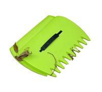 Ramasse-feuilles pour travaux de jardinage - Griffes ramasse-feuilles - Outil imperméable pour enlever les déchets et nettoyer la pelouse