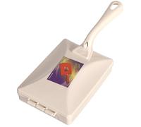 Ramasse-miettes 4x10 Brosse à miettes portative avec 2 brosses à Rouleaux et récipient intérieur Ramasse- Ergonomique en PP Nettoyage des pour Table Lit Canapé Tapis Balayeuse de