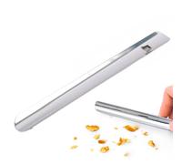 Ramasse-miettes de Table en Aluminium, Accessoire de Nettoyage pour Tissus de Table, Pelle à Restes Alimentaires, Grattoir à Miettes de Pain, Rase-Miettes de Table (1PCS)