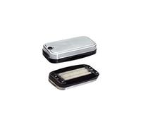 Lacor Ramasse-miettes 64407 à rouleaux en inox Noir/Argenté