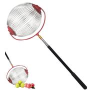 Ramasse Noix Collecteur De Noix Réglable Et Léger Récolteuse De Noixs En Aluminium Avec Tige Télescopique Rouleau Ramasse, Récupérateur/collecteur De Noixs, Peut Contenir No-ix De Hickory, Golf