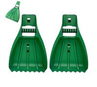 Ramasser à la main, râteaux à main pour ramasser les feuilles | Feuilles Collector Hand Rake Claws - Fournitures de nettoyage de jardin ergonomique, classeur de scooper pour feuilles, coupures de et