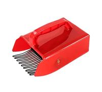 Ramasseur de baies Peigne en métal 22 x 14 x 14 cm Machine de récolte de myrtilles Outils de jardin manuels Peigne à myrtilles Cueille-fruits pour myrtilles canneberges