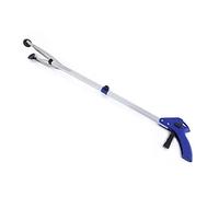 Ramasseur de Déchets Pliable, Outil de Préhension, Pince à Griffes de Poubelle Légère Extra Longue et Pratique, Ventouse en Caoutchouc, Tige en Aluminium, Outil de(Tube carré en aluminium)
