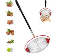 ramasseur Gland,ramasse Noix,récolteur de Fruits,élescopique cueilleur de Noix,Collecteur De Rouleaux De Châtaignes, Petite Machine À Cueillir des Fruits pour Les Noix,Rouleau Ramasse Noisette-L