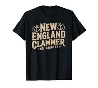 Ramasseur Nouvelle Angleterre Vasiere Identite Coquillage T-Shirt