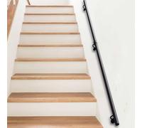 Rambarde d'escalier, 1 m, 150 cm, 180 cm, 240 cm, fixation murale, antidérapante, pour intérieur et extérieur.(150cm)