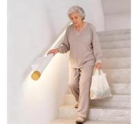 Rambarde D'escalier À LED Avec Détecteur De Mouvement, Rampes Murales, Rampe Éclairée La Nuit Pour Escaliers, Couloirs, Allées De Villas, Barres D'appui Murales(Blanc,2.5m/8.2ft)