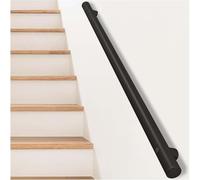 Rambarde d'escalier de 30 cm à 6 m, style industriel, avec main courante pour marches intérieures et extérieures, mezzanines, terrasses et couloirs.(390cm)