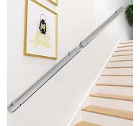 Rambarde d'escalier intérieure et extérieure de 30 à 600 cm, avec kit d'installation pour fixation murale.(300cm)