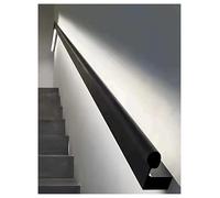 Rambarde d'escalier LED avec détection de présence, fixation murale intérieure/extérieure, éclairage LED 4000K for une utilisation en toute sécurité dans les escaliers(Auto-Sensing,200cm/78.7in)