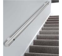 Rambarde d'escalier moderne en acier inoxydable, main courante de sécurité pour marches d'escalier intérieures et extérieures, fixation murale, barre de soutien pour couloir(510cm)