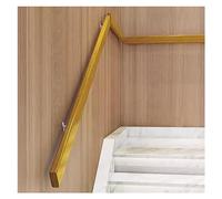 Rambarde d'escalier Murale, kit de rambarde d'escalier intérieure en Bois - Rambarde antidérapante Murale pour Chambre d'enfant, dortoir, hôtel - Longueurs personnalisées de 1,20 m à 6 m (Co