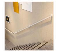 Rambarde d'escalier Murale, kit de rambarde d'escalier Moderne et carrée - Barres d'appui antidérapantes pour école Maternelle, terrasse, Grenier, Couloir - Longueurs réglables de 90 cm à 4,