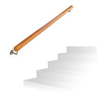 Rambarde d'escalier Murale, kit de rambarde intérieure/extérieure - Rambarde d'escalier antidérapante pour Personnes âgées et Support de Mezzanine, Longueur réglable de 30 à 300 cm, Ensemble