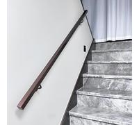 Rambarde D'escalier Murale Robuste, Pour Escalier Intérieur, Main Courante Antidérapante, Barres De Soutien Pour Escalier Pour Personnes Âgées Et Enfants(250cm(120cm+130cm))