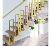 Rambarde pour stations de transit, barre de sécurité tubulaire carrée noire en forme de U pour escaliers de métro, escaliers de quais de gare, entrées de dépôts de bus, allées d'aéroport