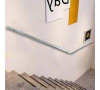 Rambardes d'escalier en acier inoxydable | Barre d'appui antidérapante pour rampe d'escalier intérieure/extérieure | Rambarde murale décorative pour escalier de grenier(390cm)