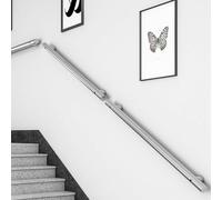 Rambardes d'escalier modernes de 1m 1.5m 2m 3m 4m 5m 6m, barres d'appui métalliques antidérapantes, poignées de sécurité murales pour intérieur et extérieur.(200cm)