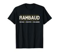 RAMBAUD the Man the Myth the LEGEND | Men Boys Name - Funny T-Shirt