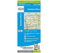 Rambervillers.Châtel-Sur-Moselle 1:25 000