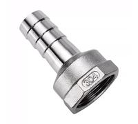 RAMBEX 2 Pièces Connecteur Pagode en Acier Inoxydable 304, Filetage Femelle 1/4" 1/8" 3/4" 1" À 6 Mm 8 10 12 15 20 25 Mm Adaptateur De Joint De Tuyau, Raccords De Tuyauterie(1-15mm)