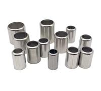 RAMBEX Connecteur D'échappement De Tuyau À Manchon en Acier Inoxydable, Menuisier De Tuyau De 11.5MM À 20MM, Outils De Sertissage De Tuyau À Haute Pression 50 Pièces/Paquet(13.8mm)