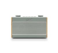 Roberts Enceinte sans fil Rambler Uno – Bluetooth, FM/DAB/DAB+ – bleu ciel, design rétro