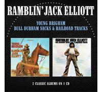 Ramblin' Jack Elliott Young Brigham/Bull Durham Sacks & Railroad Tracks (CD)