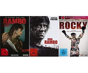 Rambo 1-4 + Rocky 1-6 [Ensemble de DVD] Best of Sylvester Stallone Package