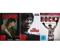Rambo 1-4 + Rocky 1-6 [Ensemble de DVD] Le meilleur de Sylvester Stallone