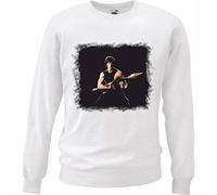 Rambo sweat-shirt pour les vrais fans mot06 coloris blanc pour femmes, hommes et enfants - Blanc - Large