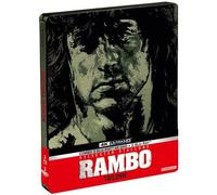 Rambo – Trilogie – Blu-ray + 4K Ultra‑HD – Steelbook Édition Limitée – StudioCanal