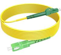RamboCables 7m SC/APC auf LC/APC, LWL Simplex Patchkabel 9/125µm, Singlemode Câble de fibre optique pour FTTH (Fiber to The Home)