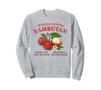 Ramboutan - Œuvre d'art rétro Vintage Asiatique en Forme de Fruits Sweatshirt