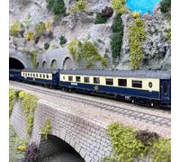 Échelle H0 Trix 26470 Voitures Set de Wagons Pullmanwagen-Set Edelweiss Neuf Ovp