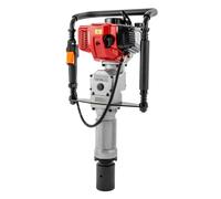 Rameau de poteau à essence à deux temps 52 cc avec puissance de 1900 W, moteur monocylindre refroidi par air, avec têtes de ramilleur de 55 mm 70 mm, poteau de clôture robuste pour jardin et travaux