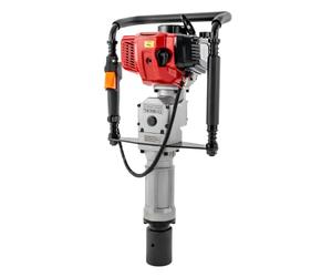 Rameau de poteau à essence à deux temps 52 cc avec puissance de 1900 W, moteur monocylindre refroidi par air, avec têtes de ramilleur de 55 mm 70 mm, poteau de clôture robuste pour jardin et travaux