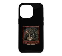 Ramen Alligator Monster Swamp à Avaler ou à Mourir Coque pour iPhone 13 Pro